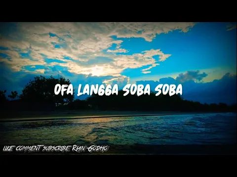 Download MP3 Instrumen Santai Ofa Langga Soba Soba | cover Rian Godho