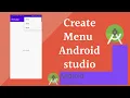 How to create Menu using Java 2020
