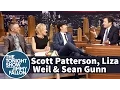 Scott Patterson Liza Weil and Sean Gunn Support Jimmy s Gilmore Girls Fever