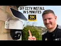 How to Install 3K CCTV - No Wires No Stress Easy Install