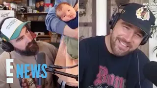 Travis Kelce Reacts to Meeting Jason Kylie s 4th Baby E News