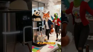   لما ماكينة القهوة تبقى أذكى من أصحابها    مغامرة كوميدية في المكتب دندنها