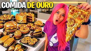 PROVAMOS COMIDAS FEITAS DE OURO *deu dor de barriga