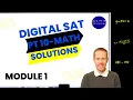 Digital SAT Bluebook Practice Test 10 Math-Module 1 Full Solutions Explanations