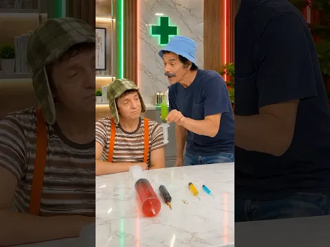 ¡El chavo del 8 no le tiene MIEDO a las AGUJAS… Final Inesperado 🤣💉!
