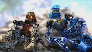 Bionicle Animation: Gali and Pohatu Chilling