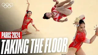 Zhang Yihan Dancing Her Way Through The Floor Exercise 🤸‍♀️🇨🇳 | Artistic Gymnastics | Paris 2024