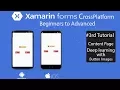 Xamarin Forms CrossPlatform Deep Dive ContentPage Button Image Tutorial 3