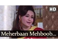Lagu Meherbaan Mehboob Dilber - Aansoo Ban Gaye Phool Song - Helen - Ashok Kumar