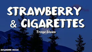 Download Troye Sivan - Strawberry \u0026 Cigarettes (Lyrics) MP3