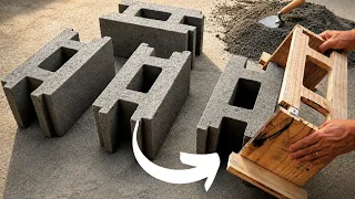 Como Fazer BLOCOS de Encaixe Perfeitos com FORMA de Madeira (Fácil e Barato)