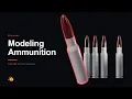 Modeling Ammunition in Blender