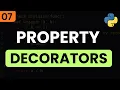 Python Tutorials - Property Decorators Part 1