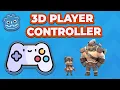 Setup a Simple 3D Player Controller In less than 2 minutes Godot 4 6
