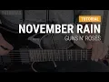 Download Lagu November Rain by Guns n Roses COMPLETE GUITAR LESSON TUTORIAL