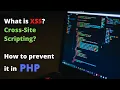 XSS Cross-Site Scripting in PHP Websites and how to prevent it