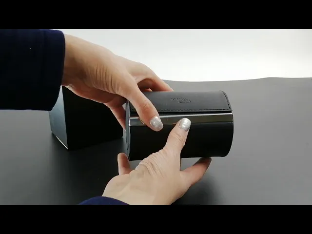 Видео-обзор Футляр для галстука 'Джорджио', черный