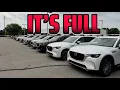 Mazda Dealership Completely Full