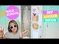 Back To School DIY Locker Decor and Organization How To DIY Ideas Hacks Kids Cooking and Crafts