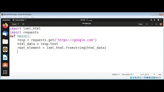 Using requests and lxml to scrape data in Python