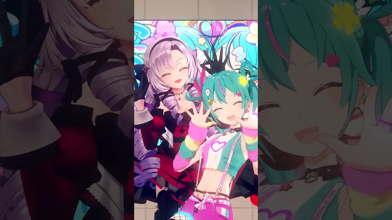 #ラブパラ サビダンス🌺デコミク 様とわたくし🦂が躍っていいんですの～～！？