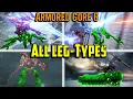 ALL LEG TYPES of Armored Core 6 Breakdown - AC6 Gameplay