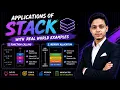 Applications of Stack In Data Structure Stack Applications In DSA Data Structure Using C