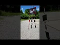 Mondrian Style Fused Glass Wind Chimes in Red White Black Silver