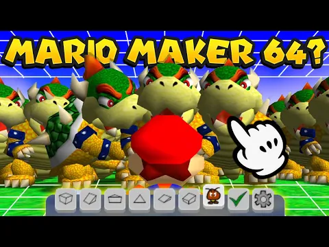 Download MP3 Mario Maker 64?! This Fan-Made Mario 64 Level Creator is INCREDIBLE