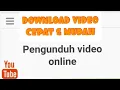 Download Lagu CARA DOWNLOAD VIDEO NO RIBET!!!
