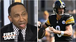 FIRST TAKE | "Rodger is best thrower of the ball that I've ever seen" - Stephen A. on Steelers' QB