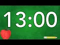 13 Minute Fun Back to School 2025 Timer No Music Soft Chimes Alarm at End