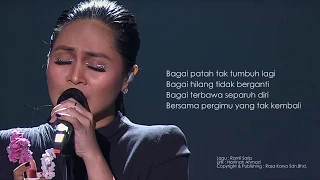 ramli sarip musafir rindu lirik video 