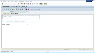 31 SAP ABAP Training Modularizing Programs