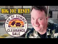 Big Joe Henry Introduces The End-Of-Summer Floor Model Clearance Sale