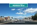 OLD Rainbow Blvd in Vegas between Robindale and Spring Mtn Sort Of