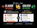 Excel Solver vs Claude for Excel Identify numbers that sum up to a target value