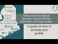 UMS - University Payroll