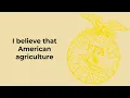 FFA Creed Paragraph 5