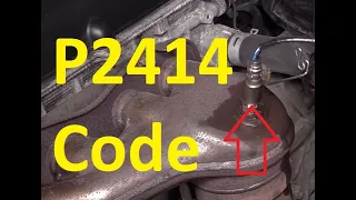 Causes and Fixes P2414 Code O2 Sensor Exhaust Sample Error Bank 1 Sensor 1