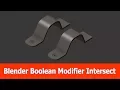 Blender Boolean Modifier Intersect