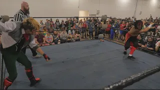 fox mccloud vs lu kang cosplay pro wrestling