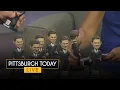 Bob Pompeani immortalized as a bobblehead by the Washington Wild Things