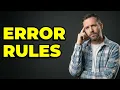 How Do Scorers Determine Errors