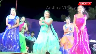 andhra village girls 5 hot girls midnight recording dance