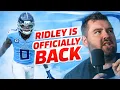 Tennessee Titans fan reaction to Calvin Ridley LY BEING BACK IN TENNESSEE IN 2026
