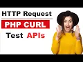 HTTP Request With CURL Step By Step Without Error How to Test APIs