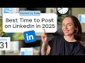 The Best Time to Post on LinkedIn in 2025 1 Million Posts Analyzed