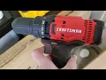 My Craftsman V20 Drill and Driver