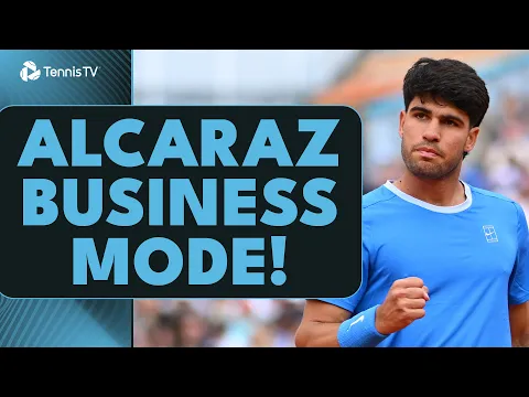 Alcaraz Starts His Clay Season with a BANG vs Baez! 💥 | Monte‑Carlo 2026 - YouTube thumbnail